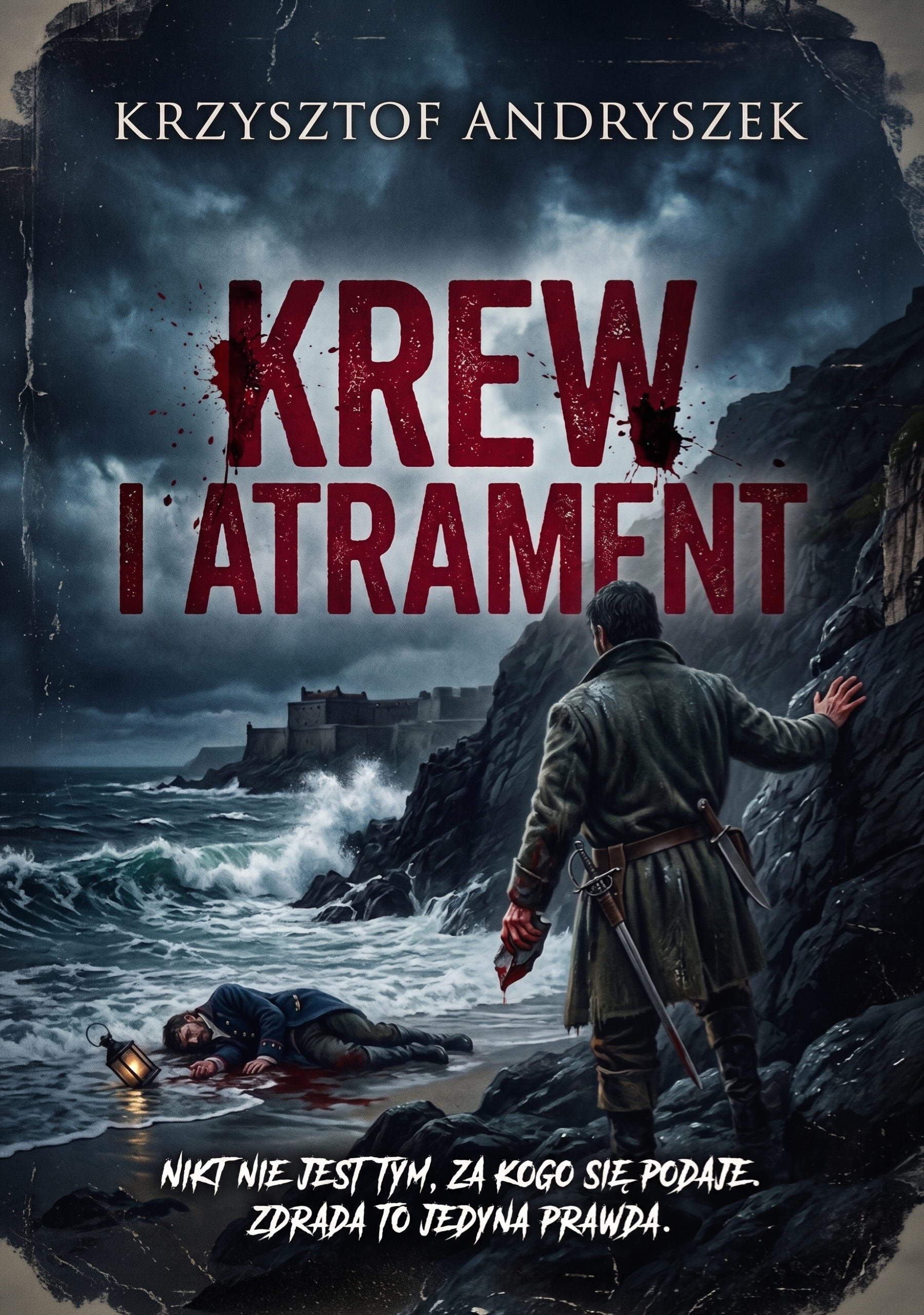 Krew i Atrament – okładka